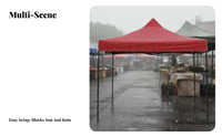 Advertising Gazebo Foldable Deployable up Canopy Tent Waterproof Instant-Setup Canopy for Street Vendors, Businesses, Business Shows, Carport
