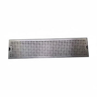 Perforated Drainage Tray Round Holes Spill Catcher Thin