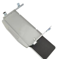 Jinshilong Iron Keyboard Tray with Pull-Out Slide, Powder-Coated Finish