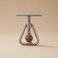 Screw Press Nut Opener Stainless Steel Kitchen Utensil