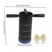 Turf Hole Cutter Measurement Marks Golf Cup Cutter Portable Outdoor Tool for Groundskeepers