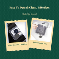 Non-slip silicone SUV console tray