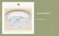 Dimmable LED ceiling retrofit