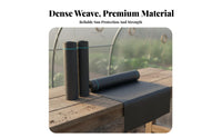 Dark Mesh Net Protection Agricultural Shade Netting for Farmers, Gardeners, Balcony, Carport