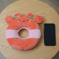 Cat Cone Soft Material Cat Donut with Cartoon Pattern, Nylon Cat Neck Cone and Head Cover