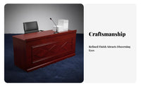 Minimalist Design Long Rectangular Boardroom Table Modern design Rectangular Boardroom Table Spacious surface Meeting Desk Large Seating Capacity for senior managements, Business Professionals, work groups, Conference Room, Training Center
