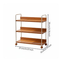 Desktop Organizer Space Saving Tabletop Storage Rack Multi Purpose Countertop Shelf Organizer for Students, Beauty Users, Dorm Room, Washroom
