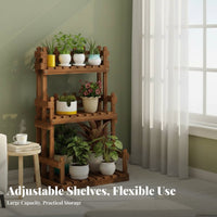 Multi-Tier plant Ladder Freestanding Plant Stand Space-Saving for Living Room