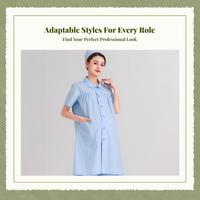 Healthcare Scrubs Set, Breathable, Multi-Pocket