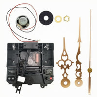 With Speaker Quartz Pendulum Movement Replacement Musical Clock Movement Repair Pendulum Clock Kit Metal Hands