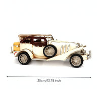 Model Car with Spare Wheel Metal Sports   Premium Souvenir Piece for Shelf