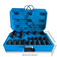 Brake caliper screw remover wrench