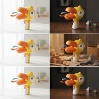 Recordable Voice Changer with Speaker Cartoon Voice Changing Toy Interactive Recording Toy Handheld for Toddlers, Classroom