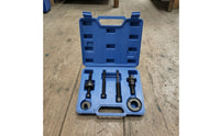 Pulley Remover and Installer Set Heavy Duty Pulley Puller Installer Tool Set Power Steering Puller Kit with Case for Garage