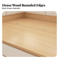 raiseTop Storage Bed with Drawers Space-Saving Design Bedroom Furniture Multi-Functional for Homeowners, Hosts, Small areas, Living Room, Home Office