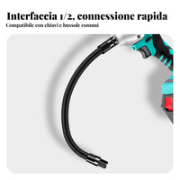 Adattatore da 1/2 Pollice Anti Caduta Adattatore a Impatto Flessibile Metallo