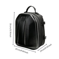 helmet Bag with Rain Cover Dual Use  helmet Bag Waterproof for Daily Commuting