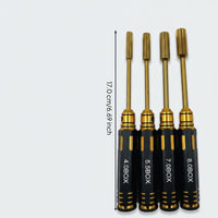 precise Screwdriver Set, RC Model Tool Kit, High-Speed Steel, Chromium Coated, Magnetized, Multi-Spec, Suitable for Repairing RC Cars, Drones, Helicopters, and Mecha miniature.