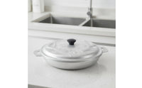 Aluminum Pan with Lid Versatile Flat Bottom Pan Flat-Bottom Griddle for Confectioners, Kitchen