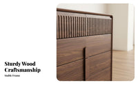 Wooden Multi-Drawer Cabinet New Chinese design Chest of Drawers firm Wood Construction Large Capacity for Families, Living Room