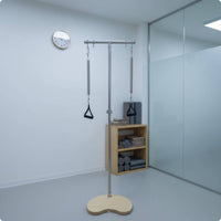 Pilates Ped-O-Pull Wood Base Exercise Gear Top Bar for Home Gym