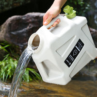 12L PE Outdoor Water Bucket with Faucet