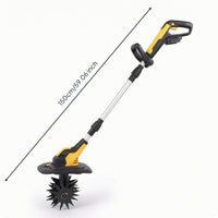 Electric Micro Tiller Bare Tool Cordless Garden Cultivator Compact for Gardeners