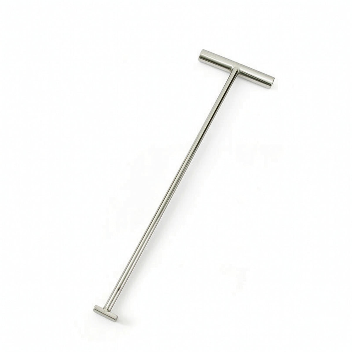 Manhole Cover Lifter Stainless Steel Lifting Hook with T-Handle T-Handle Hook Heavy-Duty Rust-Resistant for Maintenance Workers