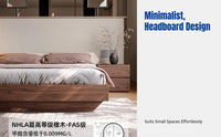 Hardwood Storage Bed, Box Frame, Modern Design, Primary Bedroom, Gas Lift, No Headboard