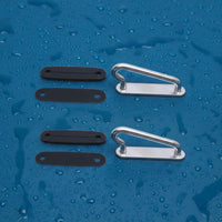 2 Sets SS316 Stainless Steel Diving Harness Quick Adjuster Lightweight Diving Harness Adjustment Buckle Chinch Adapter for Technical Divers