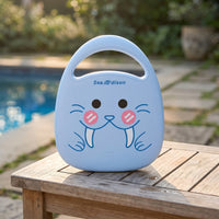 Motorized Electric Swim Board Lightweight Electric Kickboard Easy-Grip Swim Board with Handle Portable for Children, Beginners, Toddlers