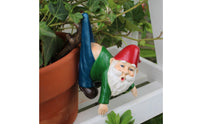 Garden Gnome Planter Hangers Whimsical Planter Huggers Compact for Gardeners