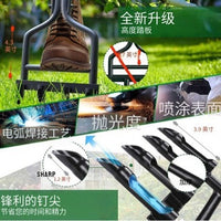 Open Four-Tine Lawn Aerator and Soil Loosener