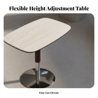 Adjustable Pedestal Table Vintage design space-efficient Utility Stand Multi-Functional