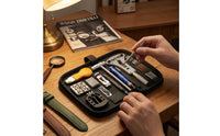 Watch Repair Kit Compact Watch Tool Kit with Case Easy to Use Spring Bar Tool for Home