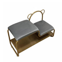Boucle Entryway Bench Modern Design Long Stool Light Luxury Design Easy-Clean Cover for Children, Homeowners, Living Room