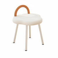 arc-backrear Dressing Chair Light Luxury Design Vanity Stool Ins aesthetic for Cloakroom
