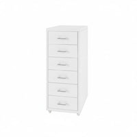 Under Desk Filing Cabinet Steel Construction Mobile Metal Storage Cabinet Waterproof Metal Drawer Cart for Bedroom