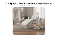 Adjustable Permanent Design Chair Removable Armrests Foldable Beauty Bed Waterproof PU Leather Multipurpose Permanent Design Bed for Lash Technicians