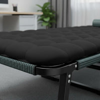 Sturdy and Long-Lasting Office Rest Bed Anti-Slip Feet Portable Folding Cot Ergonomic Support Lightweight Sleeping Cot Breathable Material for Adults, Children, Home, Camping