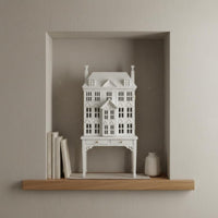 1:12 Scale Display Cabinet Opening Doors and Drawers for Collectors, Hobbyists