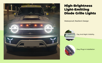 LED Top Light 300, Yellow DRL