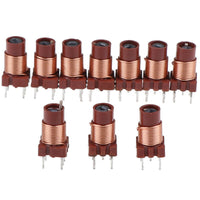 10pcs 0.6UH-1.7uh 12T带磁芯 微调 高频绕线 铁氧体 可调电感