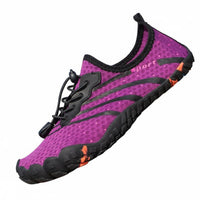 Lightweight Quick Dry Water Shoes Flexible Sole Non-Slip Wading Shoes Breathable Outdoor Footwear Packable for Fitness