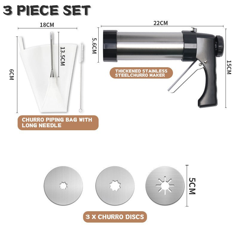 Churro Maker 3-disc