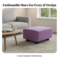 Upholstered Shoe-Changing Stool padded Seat Upholstered Low Stool for Homeowners