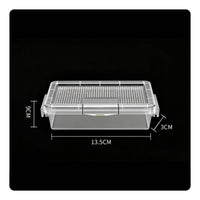 Breeding Container Ventilated Terrarium Secure Latch for Dorm Room