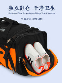 Taekwondo Gear Bag Backpack Multifunctional Large Capacity Protective Gear Storage Wet-Dry Separation Bag Karate