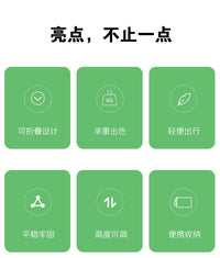 户外折叠桌椅便携升降桌子露营野餐烧烤摆摊蛋卷桌伸缩桌装备套装 【自由升降 加粗材质 加宽加长】120cm长桌【木纹色】