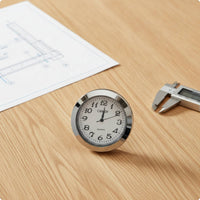 Clock Insert Mini Replacement Clock Insert Compact for Crafters, DIY Crafts